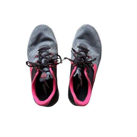 Nike Metcon 3 Womens Gray Pink Crosssfit Cross Training Athletic Sneakers Sz 9 - Picture 1 of 9
